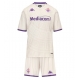 Billige Fotballdrakt Fiorentina Moise Kean #20 Replika Bortedraktsett Barn 2025-26 Kortermet (med bukser)